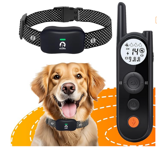 MIMOFPET Wireless Dog Fence For Dog - Black